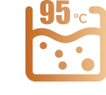 Heißwäsche bei 95 °C*